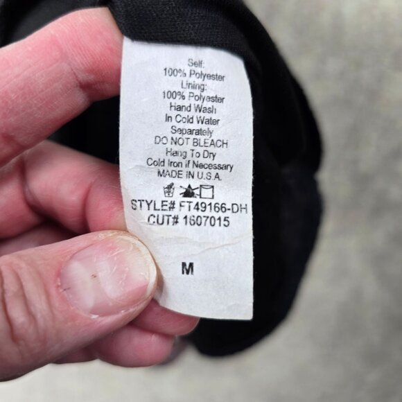 Dainty Hooligan Black Sleeveless Floral Print Shift Dress Size M Lined Polyester - Picture 6 of 8